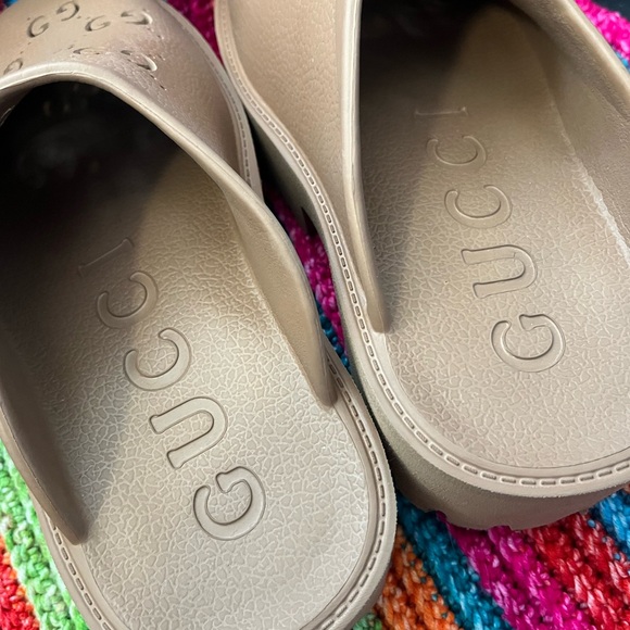 Gucci GG Mules- probably knock-offs, but cute! - Picture 3 of 4